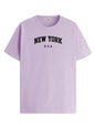 ADRO Mens Solid Regular Fit T-Shirt (RN24-NEW-PU_Purple