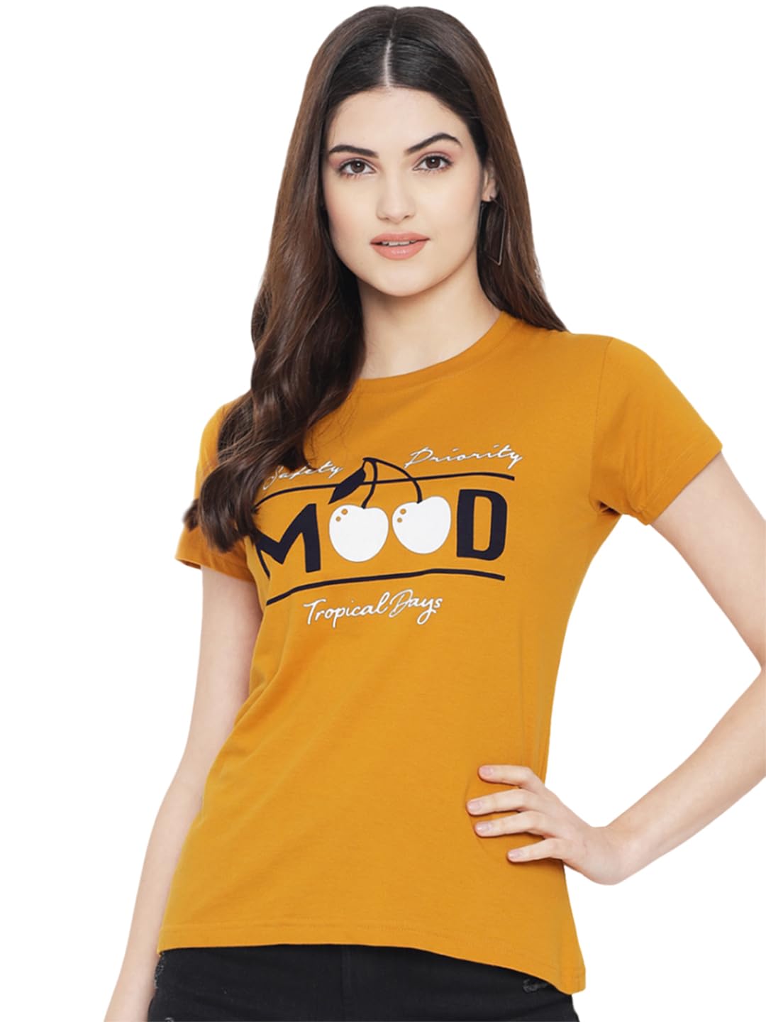 Tee Projekt Womens Cotton Blend Regular Fit T-Shirt
