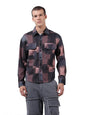 The Indian Garage Co Mens Regular Fit Abstract Casual Over Sweater