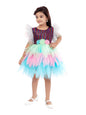 Aarika Girls Multi Color Nylon Frock (SP-FK-3015-MULTI-18)