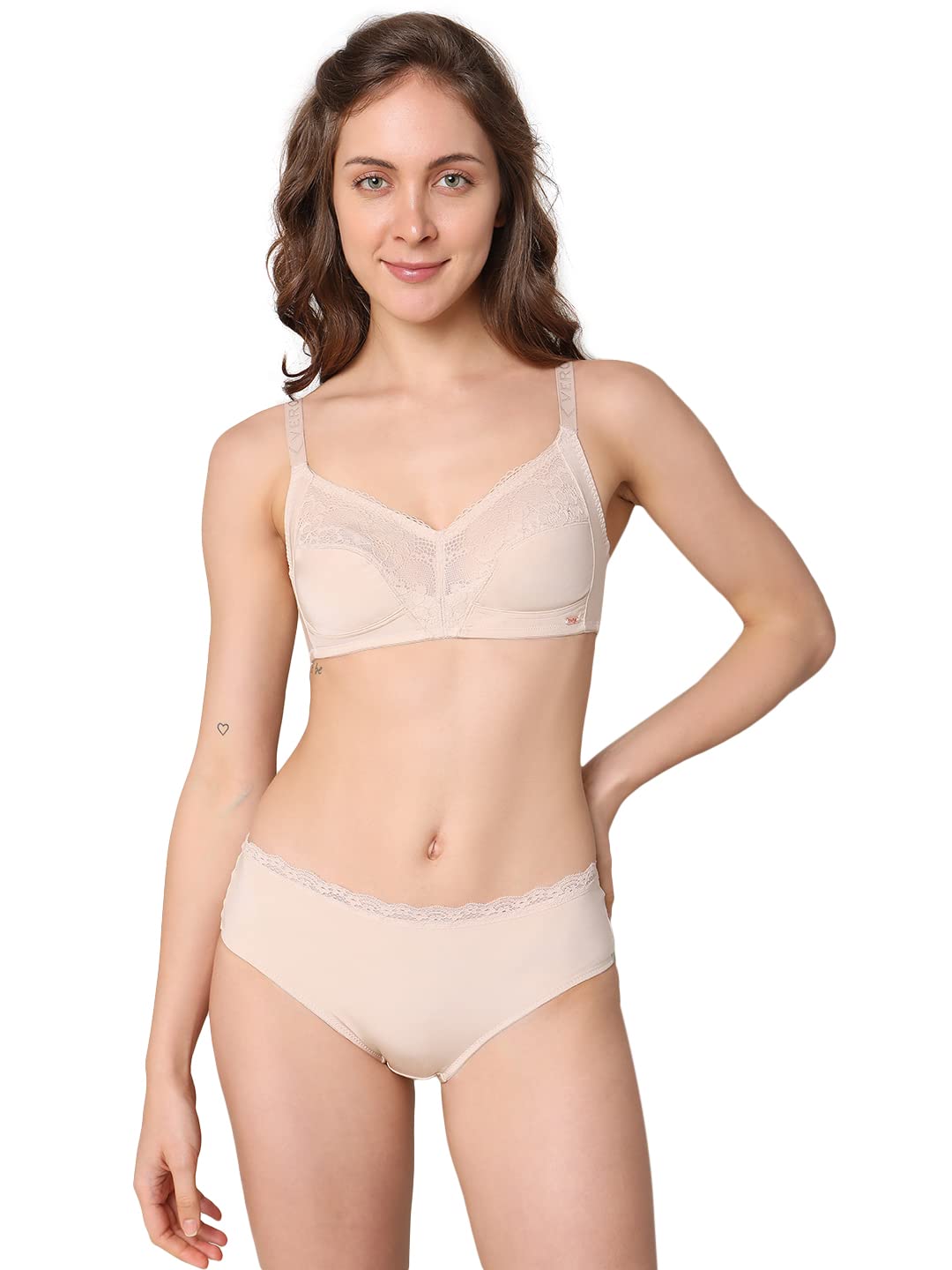 Vero Moda Intimates Regular Bra (239719202_Ivory Cream_32B)