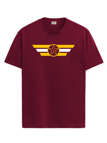 ADRO Tshirt for Men | Printed T Shirt for Men | 100% Cotton T-Shirt |Printed T Shirt | T-Shirts | RN24-CAP-MR