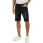 Campus Sutra Mens Boyfriend Shorts (CBSSSM23JN_SHORT56_M_PLN_BL_Black