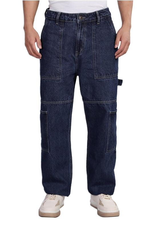 Inkd MenS Relaxed Jeans (Inkss25Mjn-602_Dark Knight