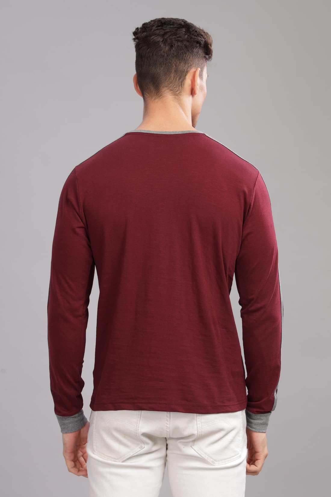 ADRO Full Sleeve Tshirt for Men | Full T Shirt for Men | 100% Slub Cotton Tshirt | Full Sleeve T-Shirt | Mens Full Sleeves T Shi