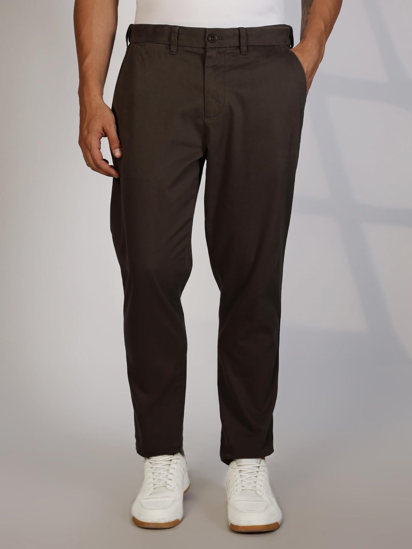 Thomas Scott | Mens | Slim Fit | Cotton Blend | Breathable Fabric | Stretchable Fabric | Casual | Semi Formal | Trouser | Chino