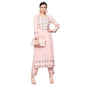 Idalia Baby Pink Embroidered Kurta With Pants