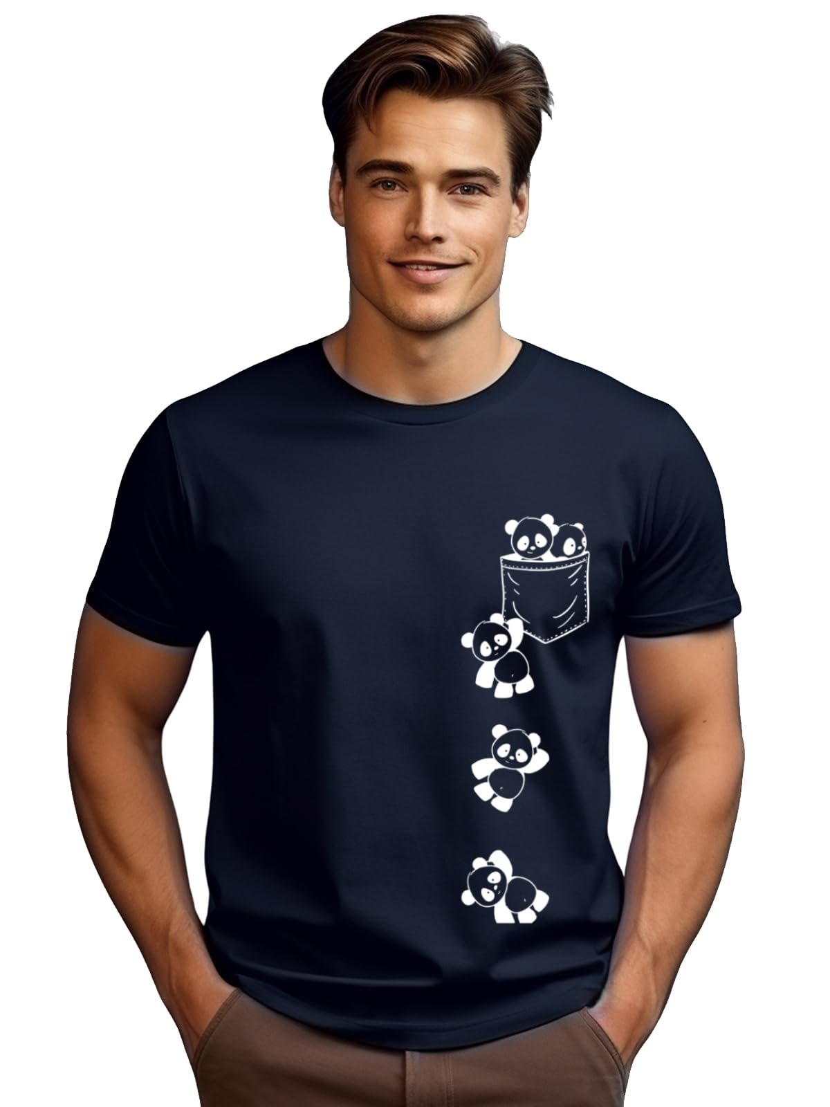 ADRO Tshirt for Men | Printed T Shirt for Men | 100% Cotton T-Shirt |Printed T Shirt | T-Shirts | RN24-POC