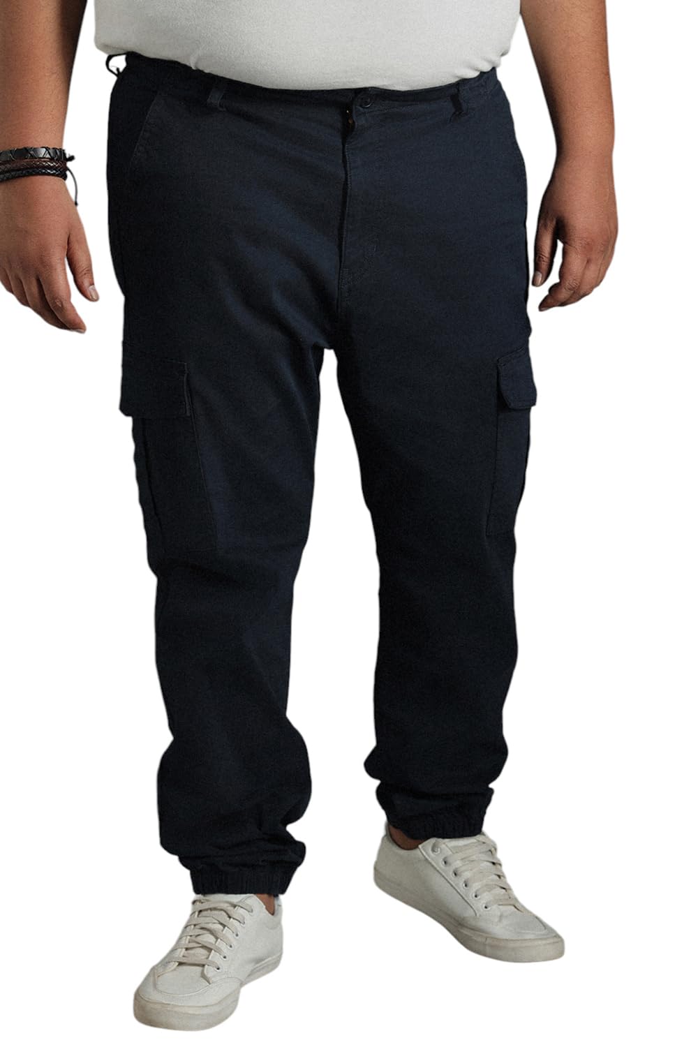 High Star MenS Regular Casual Pants (Hsmwts2405P_Blue