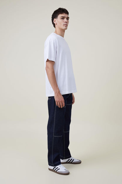 Kotty MenS Regular Mid Rise Solid Black Jeans