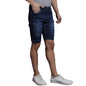 Campus Sutra Mens Boyfriend Shorts (SSCS23JN_SHORT53_M_PLN_NBU_Blue