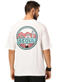 Thomas Scott Mens Oversized Fit T-Shirt (TSKOversized_White Seoul