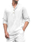Macsivo MenS Cotton Polyster Blend Solid Short Kurta With Mandarin Collar Full Sleeve Button Closure Curved Hem Regular Fit | S