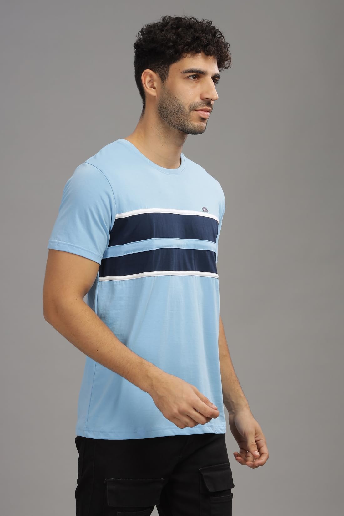 ADRO Tshirt for MenMulti Color T-Shirt for MenCotton T-ShirtMens TshirtRN8-24-SKNB
