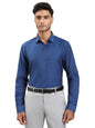 Turtle Men Blue Regular Fit Pure Cotton Formal Shirt