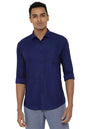 Allen Solly Men Slim Fit Solid Casual Cotton Full Sleeve Shirt