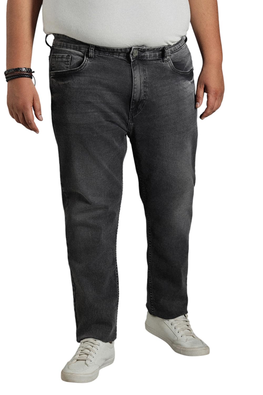 High Star MenS Regular Jeans (Hsmjns24F4_Grey