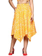 OOMPH! Long Skirts for Women Orange - msk181