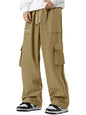 Indoprimo Regular Casual Pants (Miami-Cargo Men_Cream