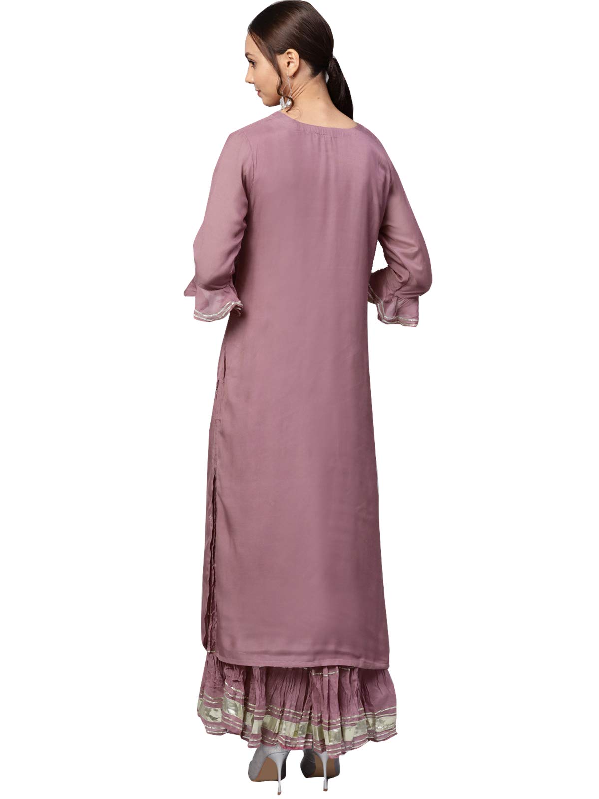 ishin Women Polyester Regular Kurta Salwar Suit Set