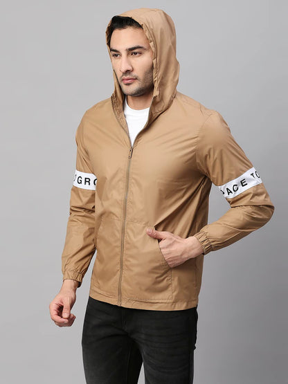 Dennis Lingo Polyester Regular Fit Full Sleeves MenS Panelled Shell Jacket With 2 Pockets - Lightweight Casual Winterwear For M