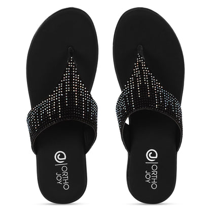 Ortho Joy Doctor Fancy Slipper For Women || Orthopedic WomenS Slipper