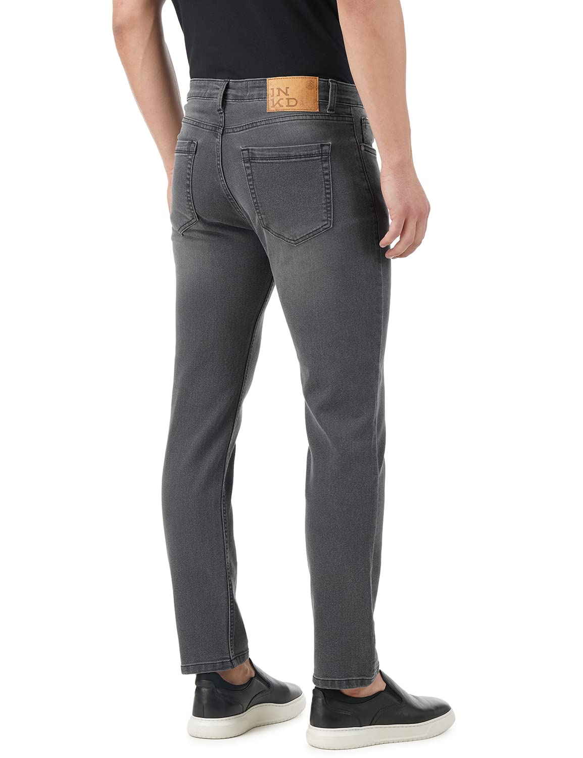 INKD Mens Stretchable Regular Fit Jeans