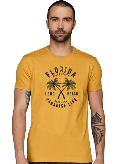 ADRO Florida Paradise Life Mens Printed T-Shirt