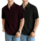 Leriya Fashion Cotton T-Shirt For Men  Soft Breathable Fabric | Regular Fit Half Sleeve Collar Tee For Summer Casual Wear (Avail