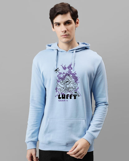 ADRO Hoodies for Men | Printed Hoodie for Men | Cotton Hoodie | Mens Hoodies | Sweatshirt for Men | Hooded Hoodie | H24-LUFFY-SK