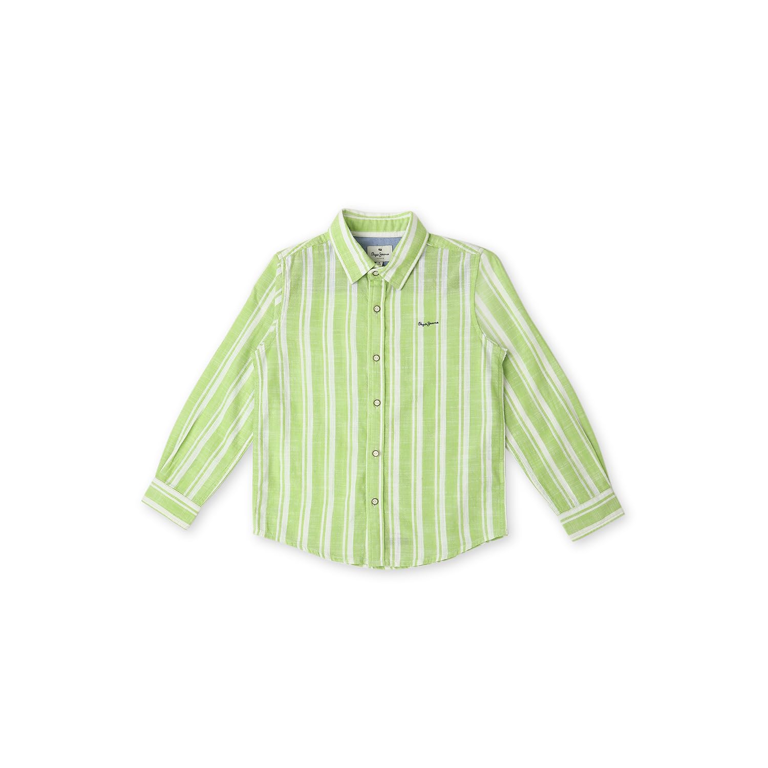 Pepe Jeans Boys Regular Fit Striped Shirts