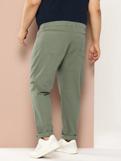 Thomas Scott Mens | Plus Size | Regular Fit | 100% Cotton | 5 Pockets | Breathable Fabric | Solid Color | Chino | Trouser | Cas