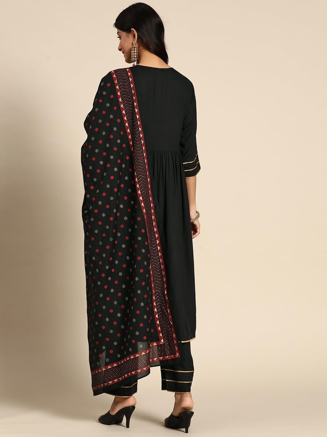 Gerua Women'S Viscose Rayon Salwar Suit Set