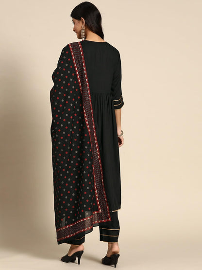 Gerua Women'S Viscose Rayon Salwar Suit Set