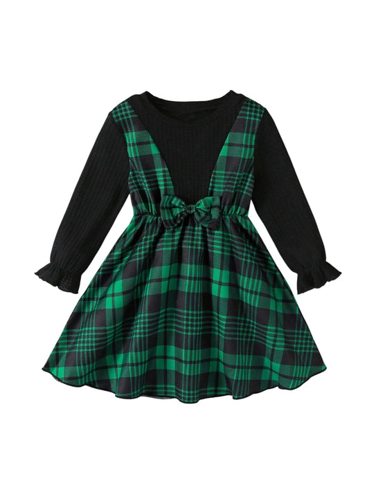 TAGAS Girl Dress || Fancy Frock ||(KD-153) Green