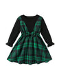 TAGAS Girl Dress || Fancy Frock ||(KD-153) Green