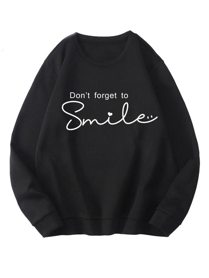 Kotty Women Full Sleeve Round Neck Pinted Sweatshirt