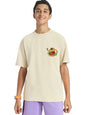 Veirdo 100% Cotton Oversized Loose Fit Round Neck Printed T-Shirt