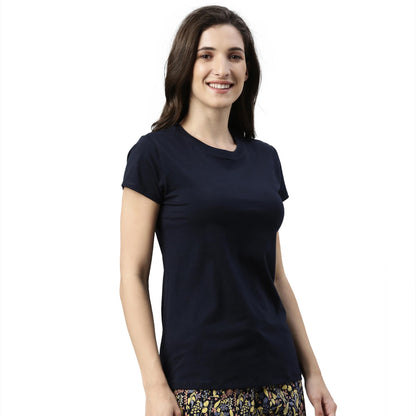 Enamor Essentials E047 Basic Crew Tee for Women
