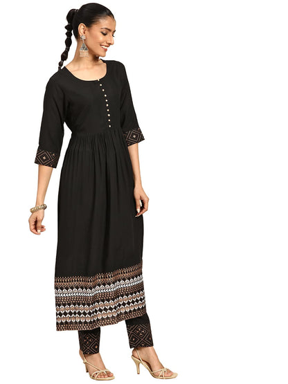 Gerua Women'S Viscose Rayon Salwar Suit Set