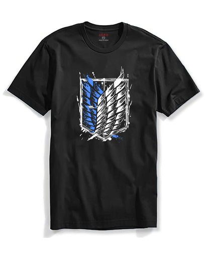 ADRO Mens Attack on Titan Cotton T-Shirt (2XL)