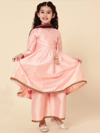 A.T.U.N. (All Things Uber Nice) A.T.U.N. Girls Anarkali Palazzo Set