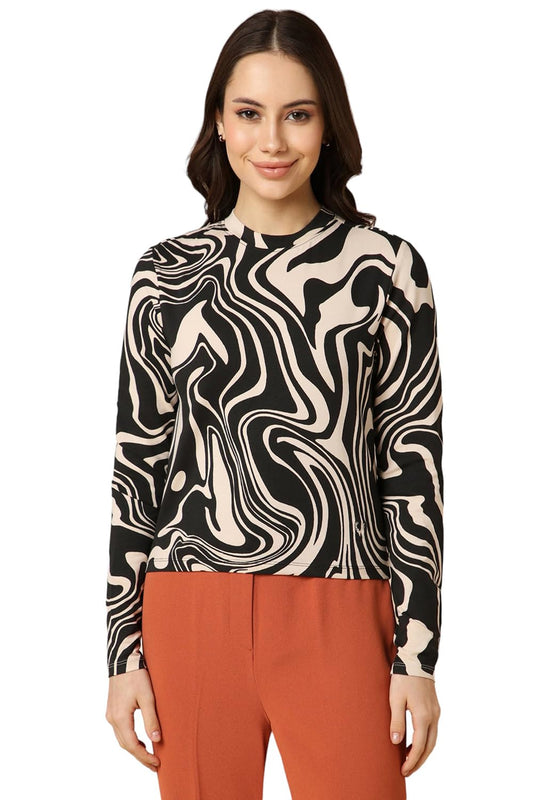 Allen Solly Women Printed Party Top