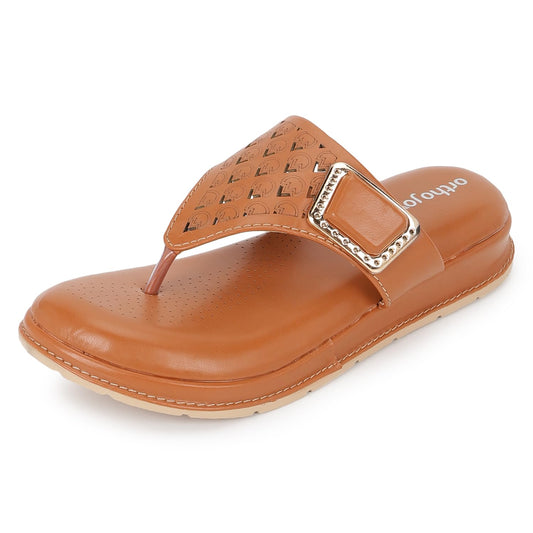 Ortho Joy Doctor Fancy Slipper For Women || Orthopedic WomenS Fancy Slipper/Sandal For Women
