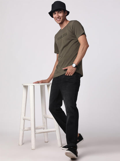 ADRO Tshirt for Men | Printed T Shirt for Men | 100% Cotton T-Shirt |Printed T Shirt | T-Shirts | RN24-FRL-OL