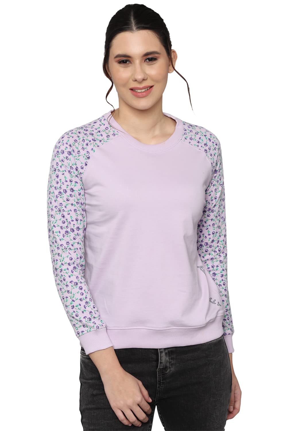 Allen Solly Women Printed Round Neck T-Shirt