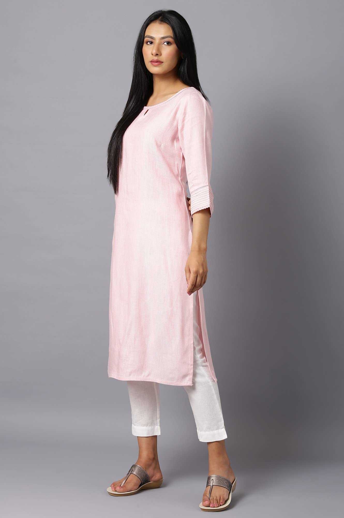 Aurelia Viscose Women Casual Kurta