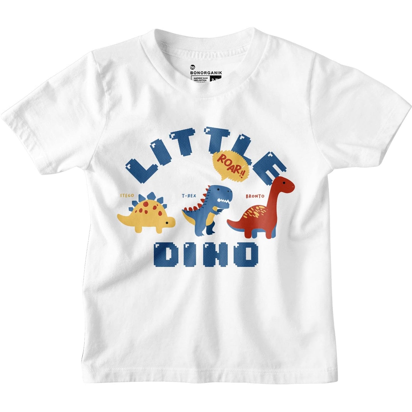 Bon Organik Boys Regular Fit T-Shirt (BON12157_White