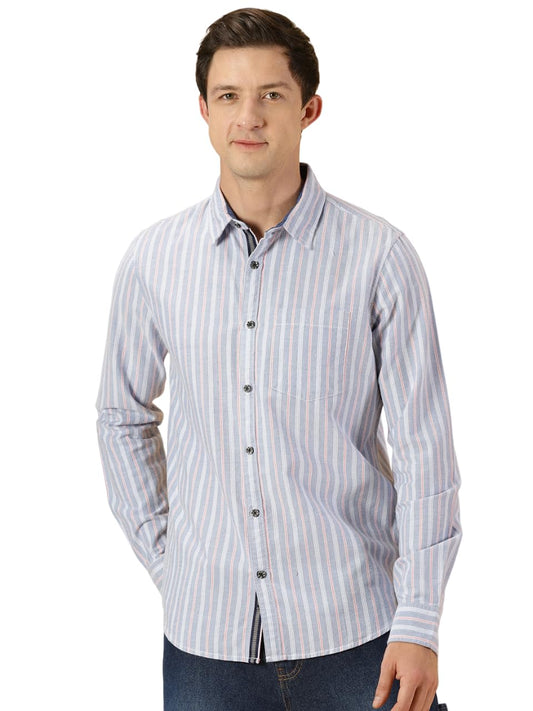 Thomas Scott Mens Slim Fit Shirt (TS1151_SkyBlue