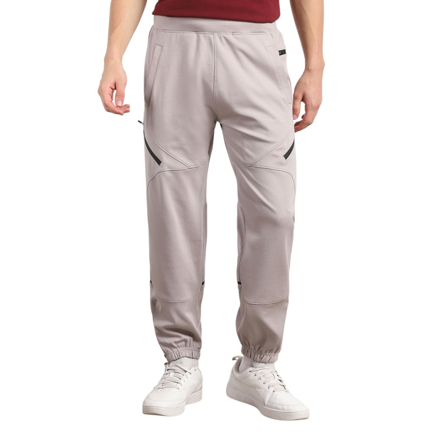 Nobero MenS Loose Sweatpants (1M-Bwjg-R0137_Steel Grey